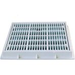 Plastik Havuz Dip Emiş Kare Izgara, 265 X265 mm Plastik Havuz Dip Emiş Süzgeci, Havuz Izgarası