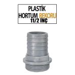 Plastik Hortum Rekoru 11/2 İnç