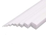 Plastik Kare Çıta İçi Dolu 4 mm 50 cm 5 Adet