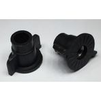 Plastik Kelebek Somun M6 - 100 Adet 0.45 CM
