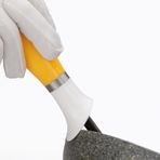 Plastik Kepçe Çorba Kepçesi Sos Çorba Kepçesi 32 cm Sarı