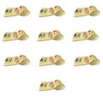 Plastik Krem Renk Kaşık - Parti Davet Piknik Çorba Yemek Kaşığı - 18 Cm. - 25 Adetlik 10 Paket