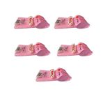 Plastik Lüx Pembe Renk Kaşık - Parti Davet Piknik Çorba Yemek Kaşığı - 18 Cm. - 25'Li 5 Paket