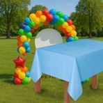 Plastik Masa Örtüsü 137*270CM 30MIKRON Mavi
