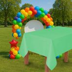 Plastik Masa Örtüsü 137*270CM 30MIKRON Mint Yeşil