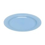 Plastik Mavi Tabak 19 Cm - 10 Adet