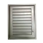 Plastik Menfez 65X65 Gümüş Banyo Wc Halandırma