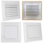 Plastik Menfez Banyo / Wc Havalandırma Menfezi Panjur 25X45 Cm (143988975)