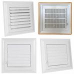PLASTİK MENFEZ BANYO / WC HAVALANDIRMA MENFEZİ PANJUR 25X45 CM