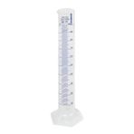 Plastik Mezür 1000ml (1-Litre) / Uzun Form/Dereceli Silindir Mavi Skala