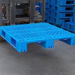 Plastik Palet, Depo Pedi Depo Pedi PVC Malzeme Su basmasız Hafif Ağırlık Gıda Mağazaları Oteller Eczaneler İçin Uygun (Renk: Mavi, Boyut: 110x110cm)