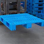 Plastik Palet, Depo Pedi Depo Pedi PVC Malzeme Su basmasız Hafif Ağırlık Gıda Mağazaları Oteller Eczaneler İçin Uygun (Renk: Mavi, Boyut: 80x110cm)