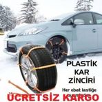 Plastik palet kar zinciri kolay montaj