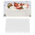 Plastik Pasta Tarağı 11x8 Cm