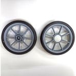 PLASTİK PAZAR ARABASI BEBEK ARABASI TEKER TAKIMI 2 ADET FİYATIDIR 19 CM ÇAP