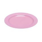 Plastik Pembe Tabak 26 Cm - 10 Adet