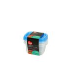 Plastik Saklama Kabı 3'Lü Set Mini 230 Ml Bo542