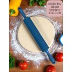 Plastik Saplı Silikon Gövdeli Merdane-Büyük Boy (45 x 5,5 x 25 Cm) - Gri