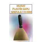 Plastik Saplı Spatula No 110 (Ekonomik, Paslanmaz Spatula Ağız Genişliği 110 Mm)