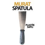 Plastik Saplı Spatula No 4 (Ekonomik, Paslanmaz Ağız Genişliği 40 Mm)