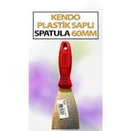 Plastik Saplı Spatula No 60 (Ekonomik, Paslanmaz Spatula (Ağız Genişliği 60 Mm)