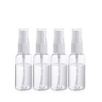 Plastik Şeffaf Sprey Şişeleri,Irfora 4 Paket 30 ml Sprey Şişeleri Ince Sis Şeffaf Boş Plastik Sprey Şişeleri Doldurulabilir Şişe Parfüm Atomizer Konteyner Temel Seyahat için