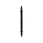 Plastik Siyah Kulp Mobilya Ve Dolap Kulpu(Siyah)(96Mm - 128Mm - 160Mm) Siyah 128Mm 128Mm - 2 Adet