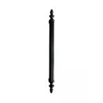 Plastik Siyah Kulp Mobilya Ve Dolap Kulpu(Siyah)(96Mm - 128Mm - 160Mm) Siyah 160Mm 160Mm - 1 Adet