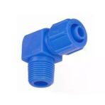 Plastik Somun Sıkmalı Dirsek 2.5X4 - 1/8