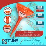 Plastik Spiralli Huni 2.20 Lt 22 Cm 1 Adet Hızlı