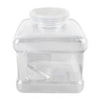 Plastik Sürahi, 1,1 Galon / 5L Yedek Toplama Şişesi Damıtıcı için Su Kabı, Ev Diş Güzellik Su Damıtıcı Şişesi Tezgah Üstü Su Damıtıcı Filtresi (WHITE)