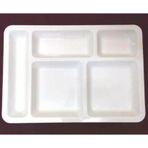 Plastik Tabldot Yemek Servis Tabağı