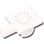 Plastik Üstten Girişli Yer Sifonu 10X10 Q50 Lavabo Sifonu