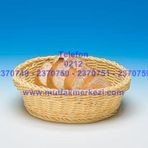 Plastik Yuvarlak Ekmek Sepeti