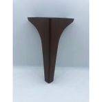 Plastik,19*10*10 cm Ceviz Koltuk,ünite,berjer,mobilya Ayağı (4 Adet) - yok