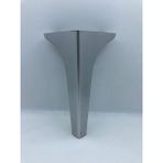 Plastik,19*10*10 cm Gümüş Koltuk,ünite,berjer,mobilya Ayağı (4 Adet) - yok
