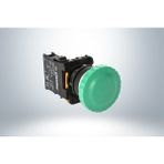 Plastim PB0-AC31 Yeşil 1NO Yaylı Mantar Buton