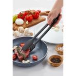 Plastlife Lotta KP-122 Teflon Servis Izgara Maşası Siyah Plastlife Lotta