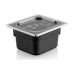 Plastport 1.5 lt Siyah Kırılmaz Saklama Kabı