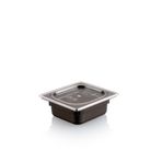 Plastport 1 lt Siyah Kırılmaz Saklama Kabı