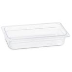 Plastport 1/4-65 Kırılmaz Şeffaf Gastronom Küvet