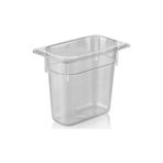 Plastport 1/9-150 Kırılmaz Şeffaf Gastronom Küvet