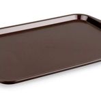 Plastport 27x36 cm 100 Adet Kahverengi Servis Tepsisi