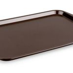 Plastport 27x36 cm Kahverengi Servis Tepsisi