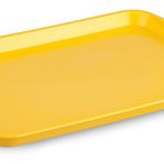 Plastport 27x36 cm Sarı 100 Adet Servis Tepsisi
