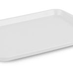 Plastport 32x44 cm Beyaz Servis Tepsisi