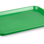Plastport 36x46 cm Yeşil Servis Tepsisi