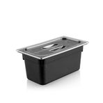 Plastport 5.3 lt Siyah Kırılmaz Saklama Kabı