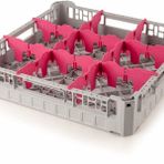 Plastport 9 Bölmeli Bardak Basketi