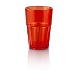 Plastport Kırılmaz Bardak - Kırmızı 300 ml - 100 Adet